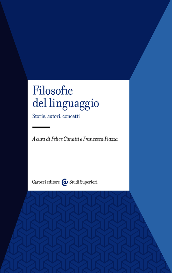 Copertina del libro Filosofie del linguaggio