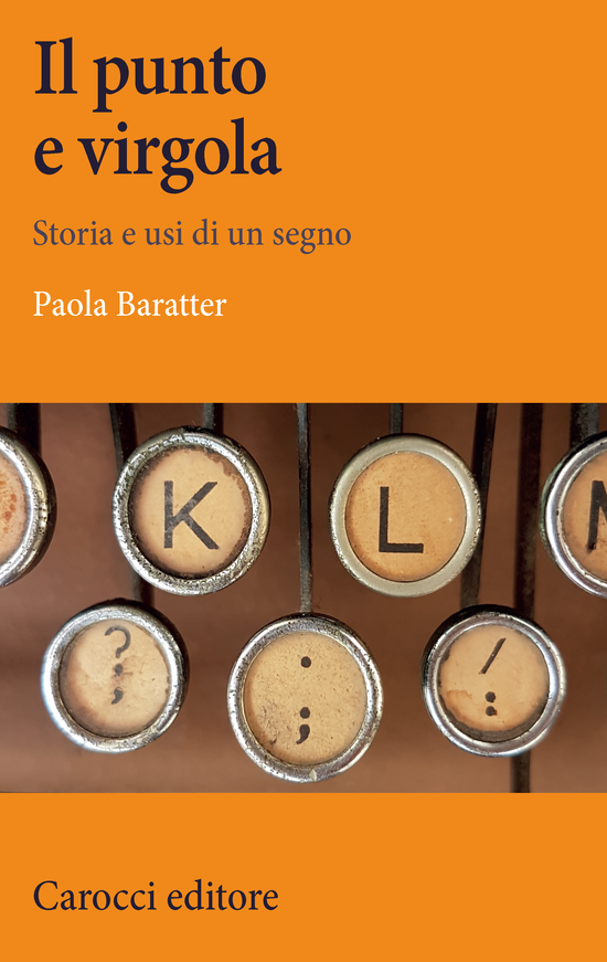 Copertina del libro Il punto e virgola