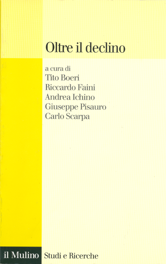 Copertina del libro Oltre il declino