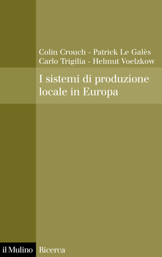 Copertina del libro I sistemi di produzione locale in Europa ()