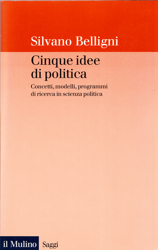 Copertina del libro Cinque idee di politica